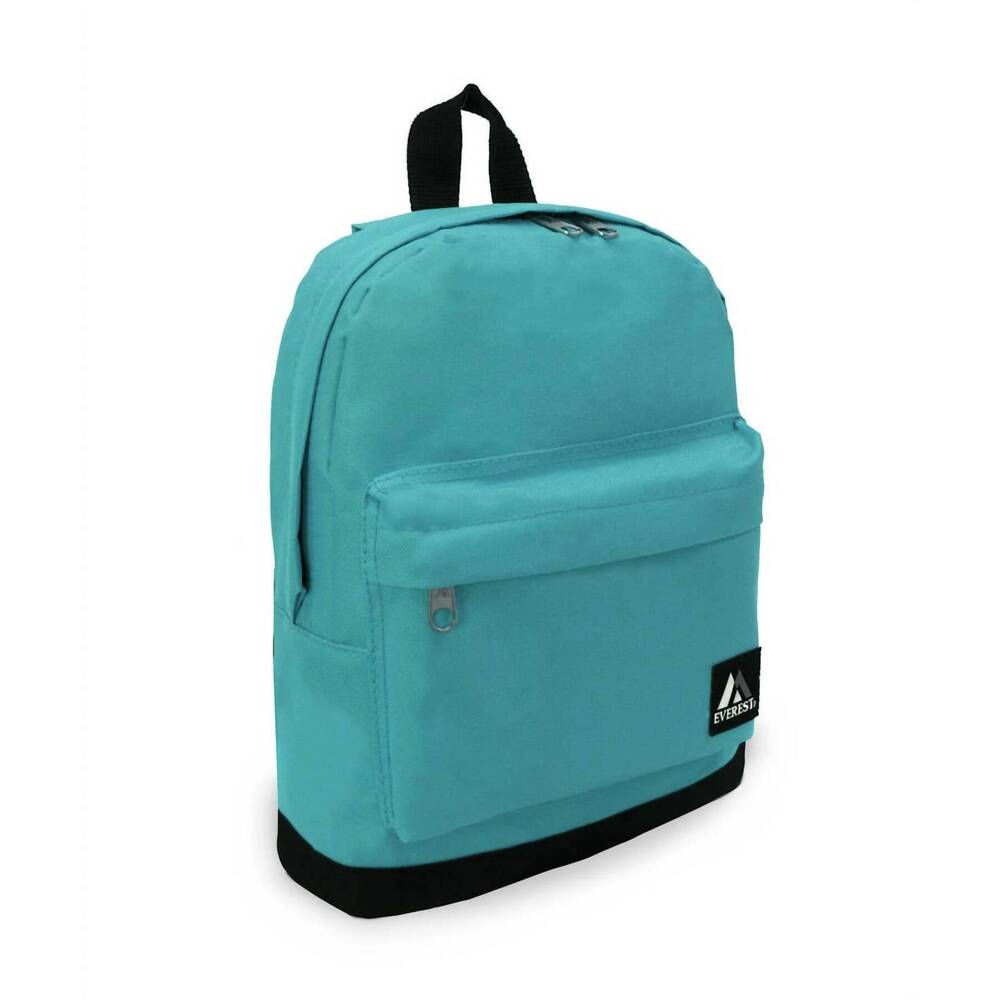 NEW 42POPS backpack bag with black accents in turquoise